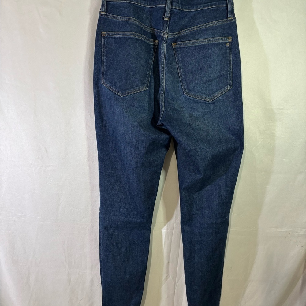Madewell Women's Skinny Jeans in Deep Blue - Picture 3 of 9